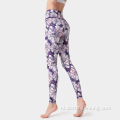 Floral legging workout outfits